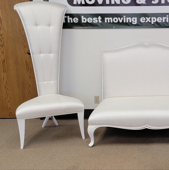 2 chairs and bench - Picture 3 of 3